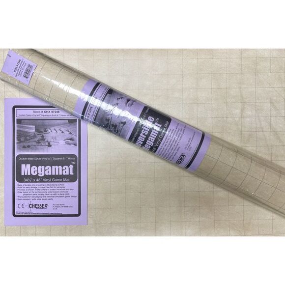 Reversible Megamat 1" Squares & 1" Hexes (34.5" x 48") - Picture 2 of 4